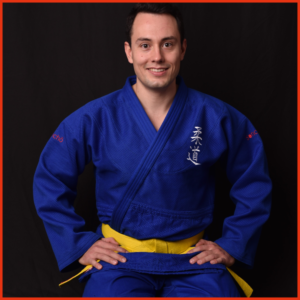 Judoanzug blau - 750  - Kanji "Judo"