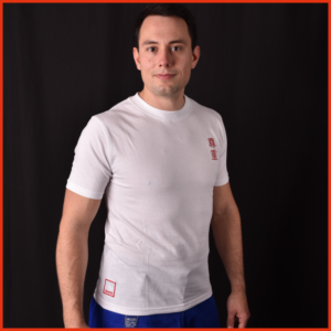 T-Shirt weiß - Brustlogo Kanji "Wertschätzung"